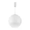 Минифото #3 товара Светильник SP-SILKA-HANG-R400-12W Warm2700 (WH, 330 deg, 230V) (Arlight, IP20 Натуральный шелк, 3 года)