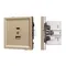 Минифото #1 товара Механизм USB розетки SCT-TENDO-MUAC-SFPL-GD (5V, 3A, QC3) (Arlight, Матовый песочный)