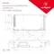 Минифото #2 товара Блок питания HTS-150M-12 (12V, 12.5A, 150W) (Arlight, IP20 Сетка, 3 года)